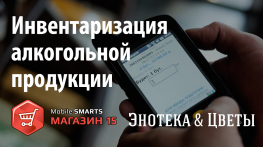 Энотека: инвентаризация алкогольной продукции c «Mobile SMARTS: Магазин 15»