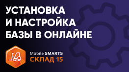 Установка и начало работы в Онлайне с «Mobile SMARTS: Склад 15» уровень "Расширенный"