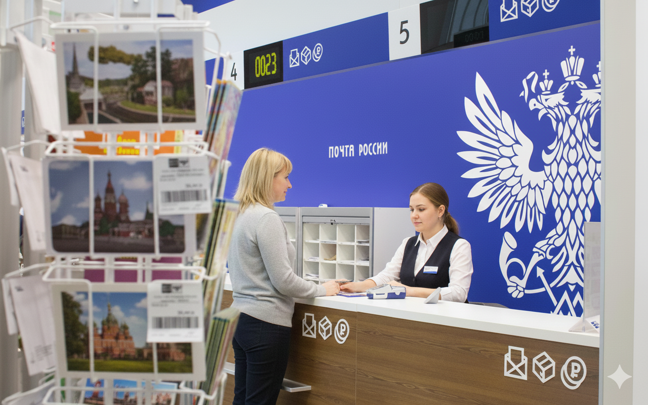 Почта России.  Скорость, точность и уверенность
