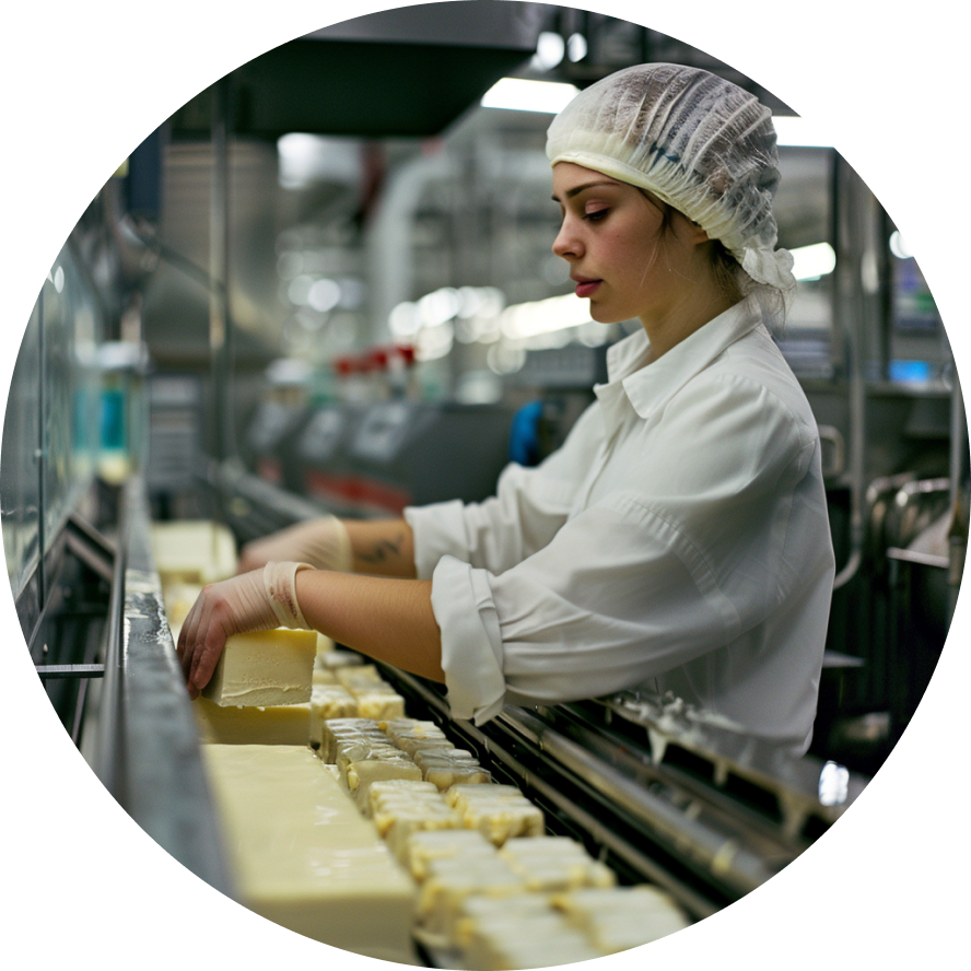 Как оператору на производстве молочной продукции автоматизировать перемещение продукции на всех этапах