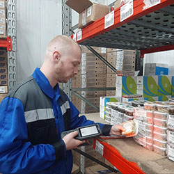 Партионный учёт рыбной продукции на складе