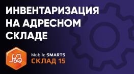 Инвентаризация на адресном складе при помощи ТСД и ПО «Mobile SMARTS: Склад 15»