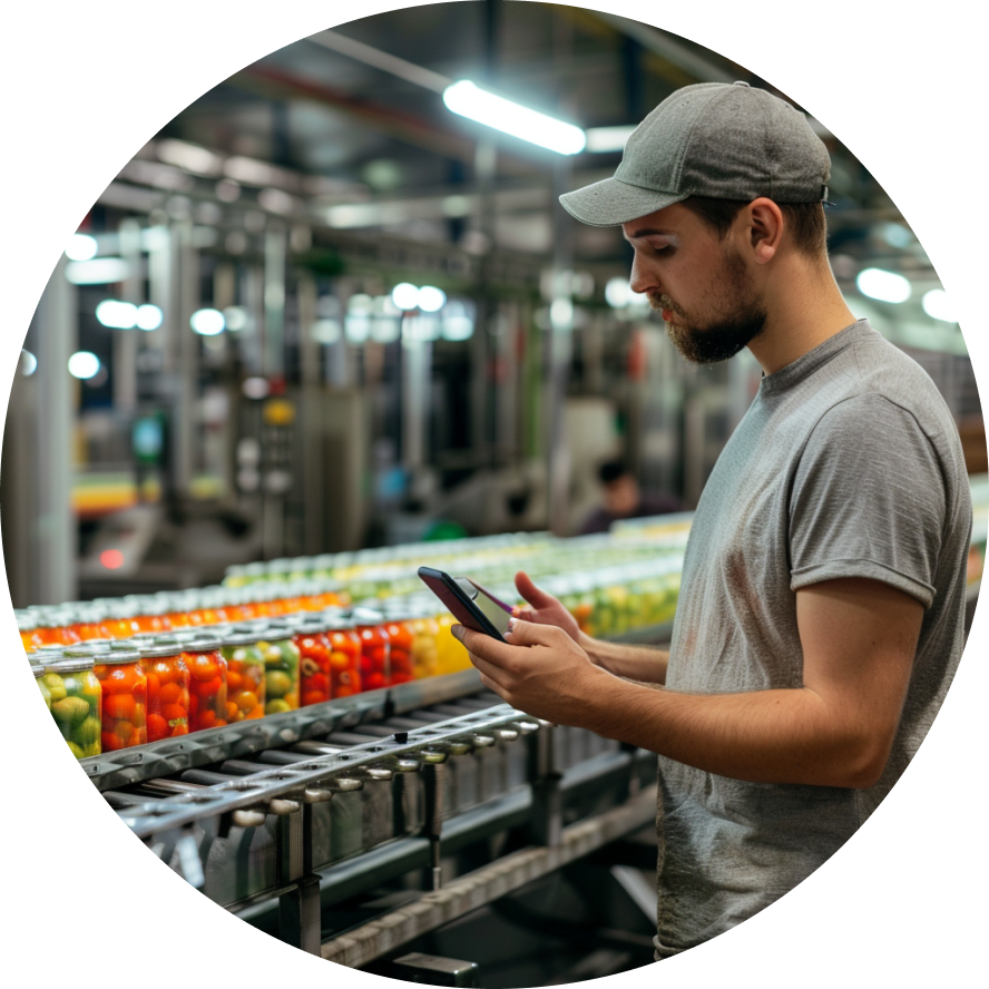 Как IT специалисту автоматизировать перемещение продукции на всех этапах производства по консервированию фруктов и овощей