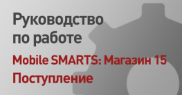 Руководство по работе в «Магазине 15» с документом «Поступление»