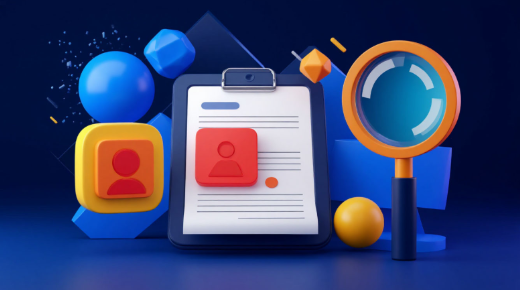 Мобильное приложение поиска работы на экране смартфона