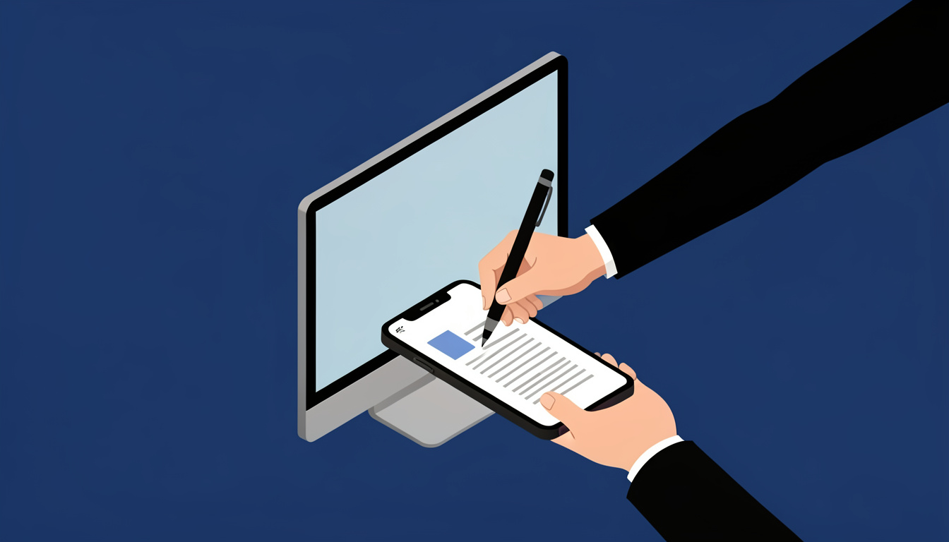 Подписание УКЭП в мобильном приложении