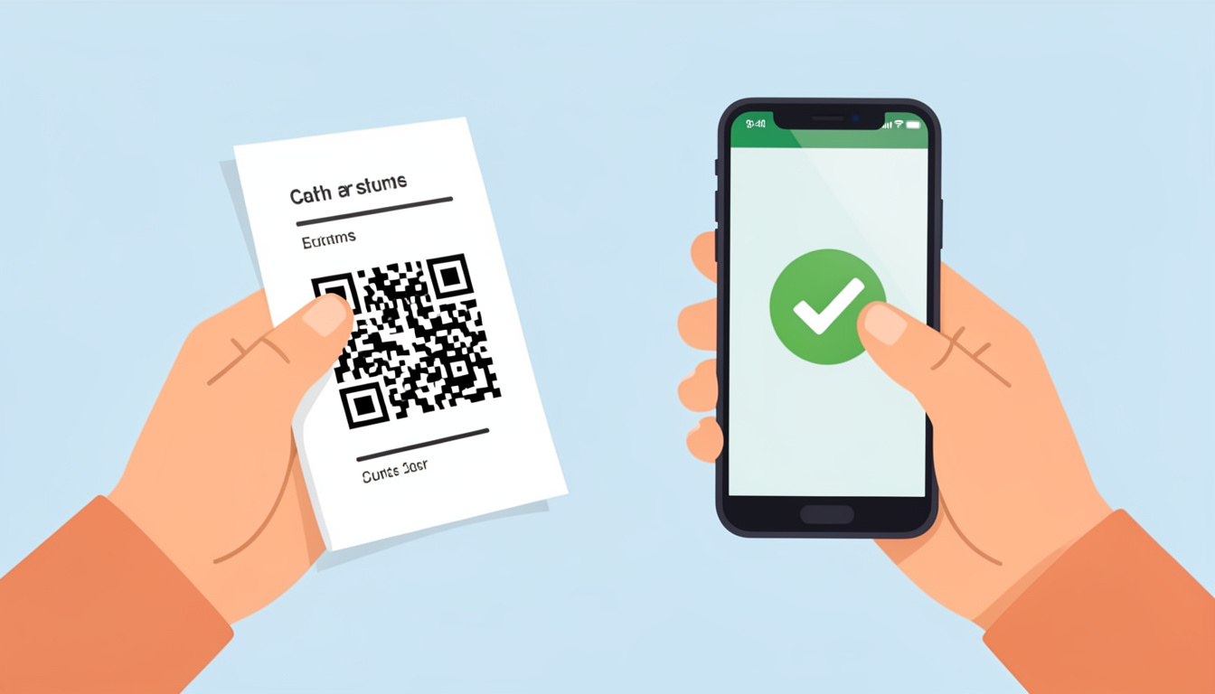 Пример отображения чека в приложении