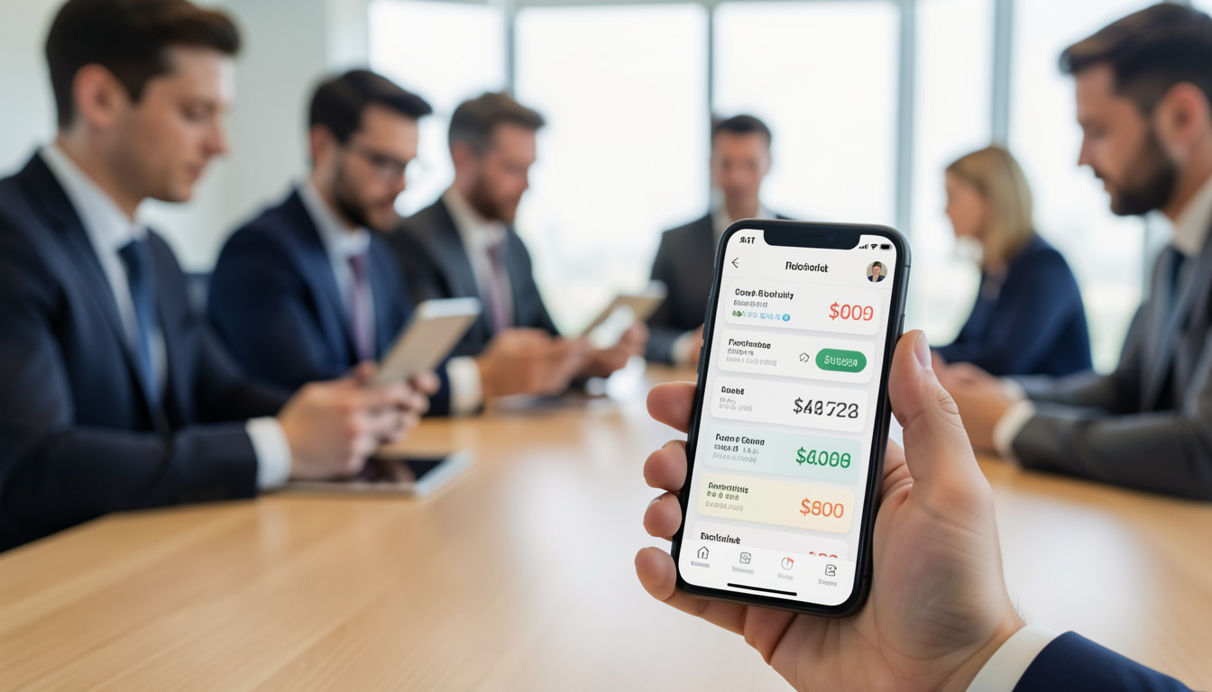 financial analytics illustration