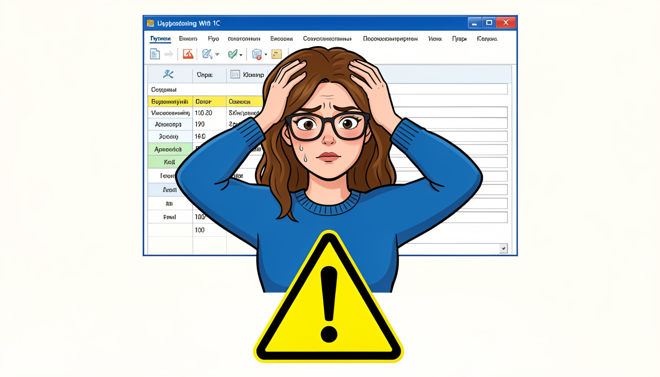 Диагностика ошибок в 1С