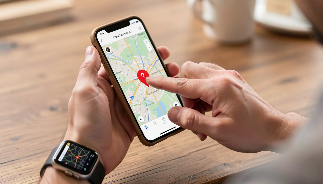 Настройка приложения геолокации