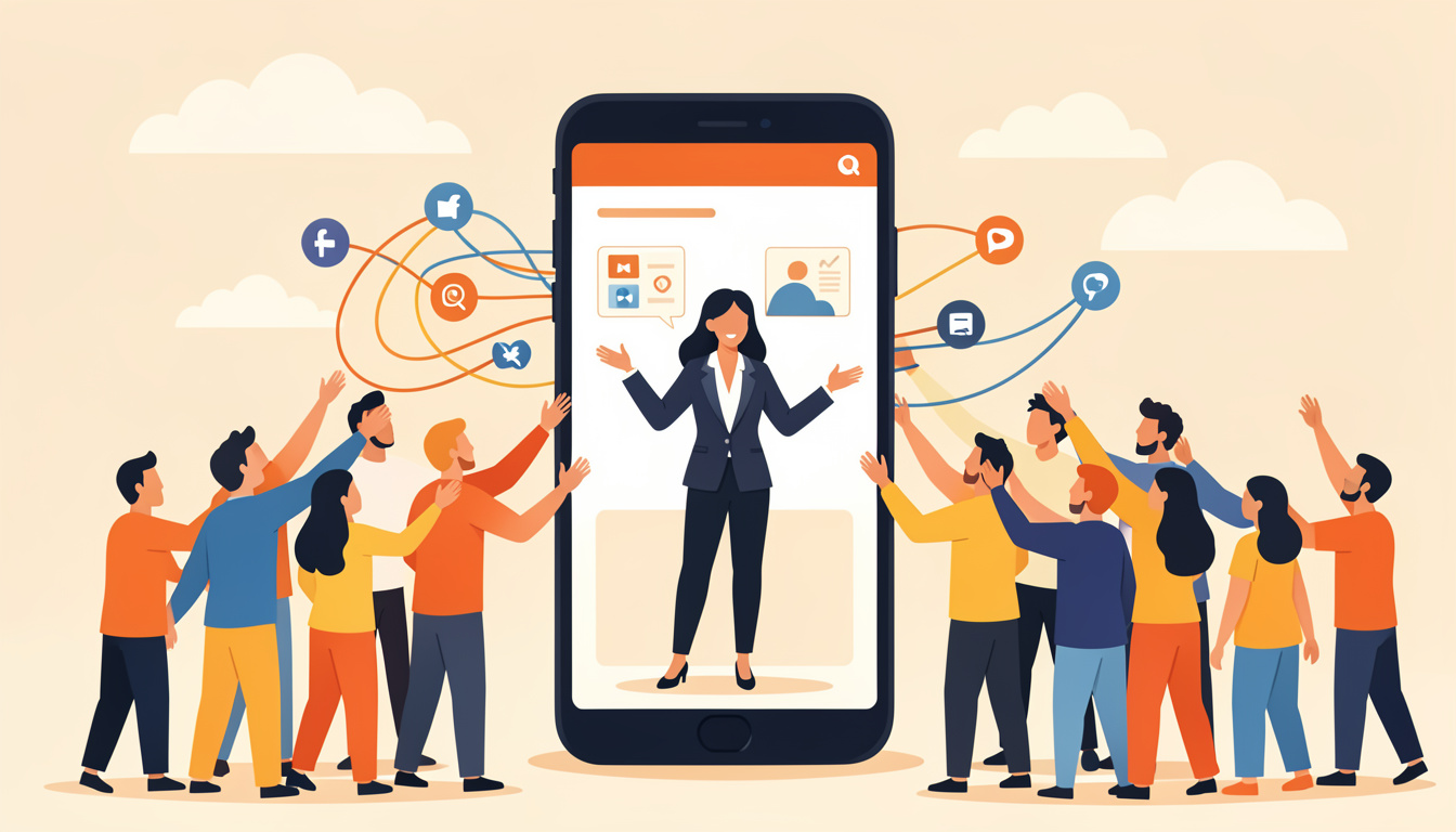 Рост подписчиков в приложении