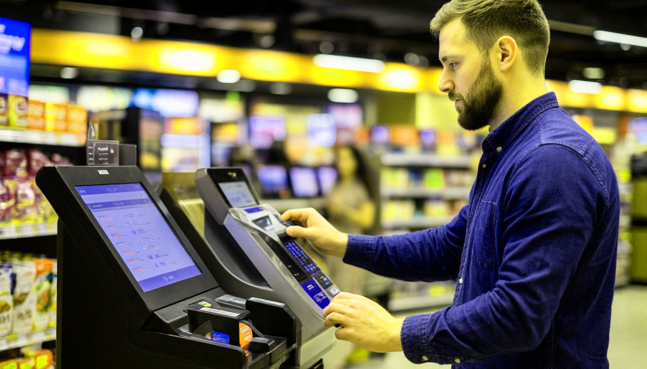 Интерфейс регистрации кассы Эвотор