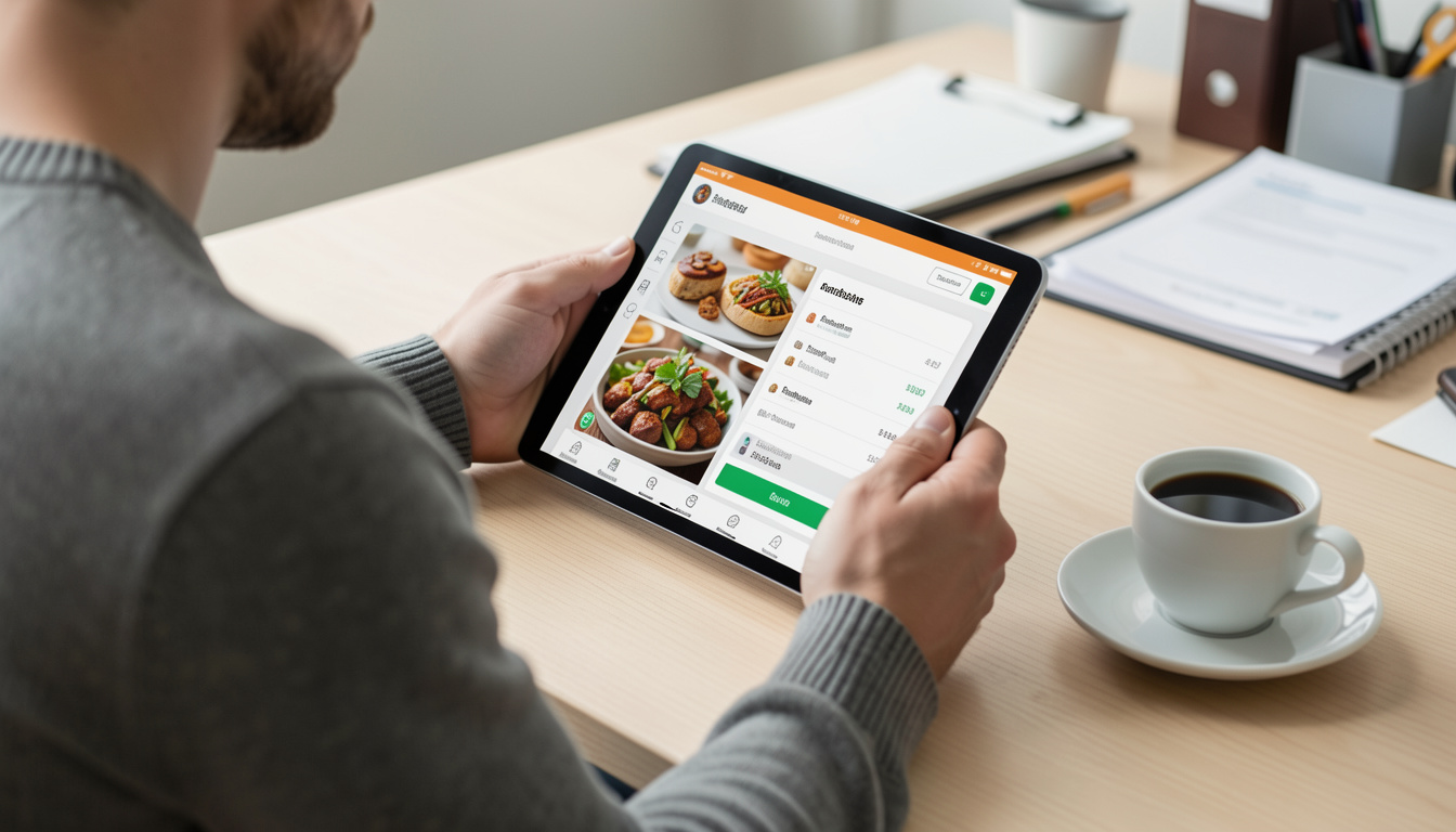 Продвижение приложения кафе