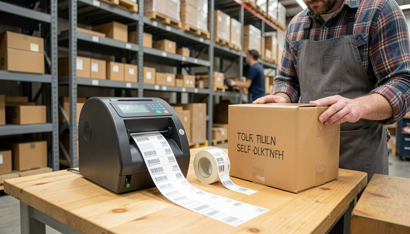 Мобильная печать этикеток