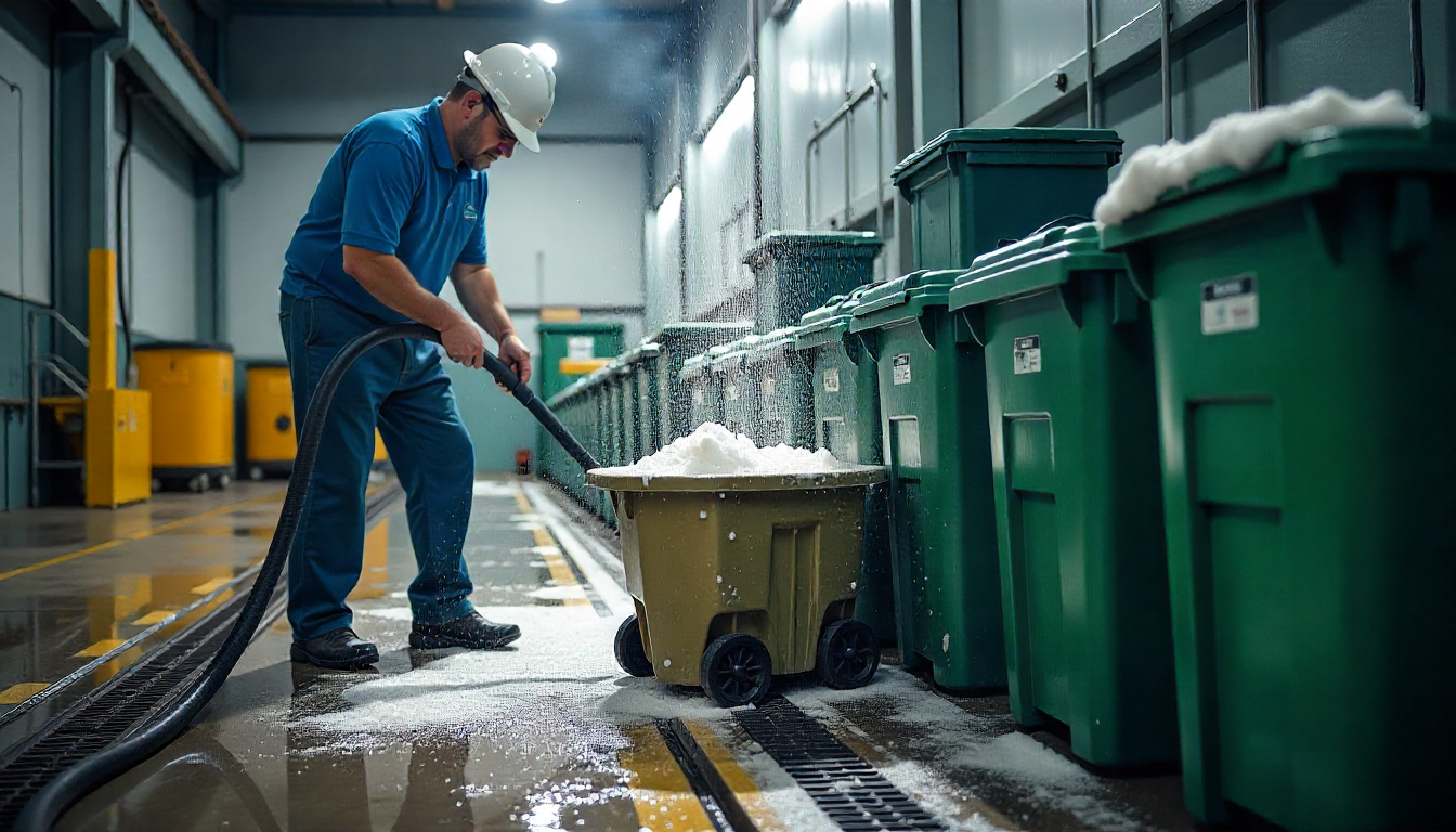 Мойка оборотной тары на предприятии