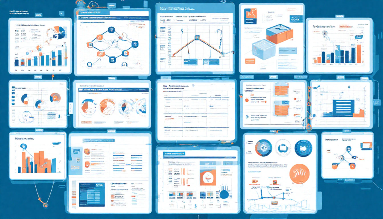 Пример блок-схемы с действием, решением и вводом/выводом