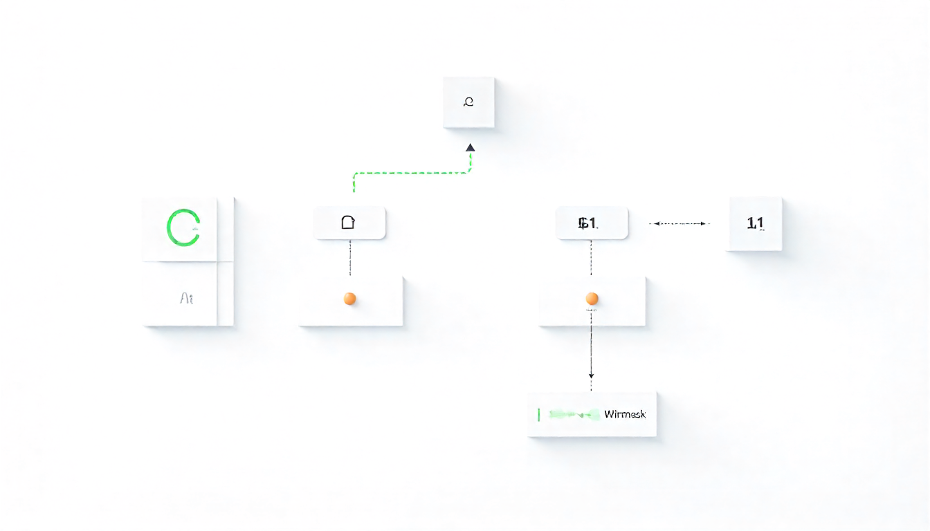 Пример визуализации процесса на цифровой панели