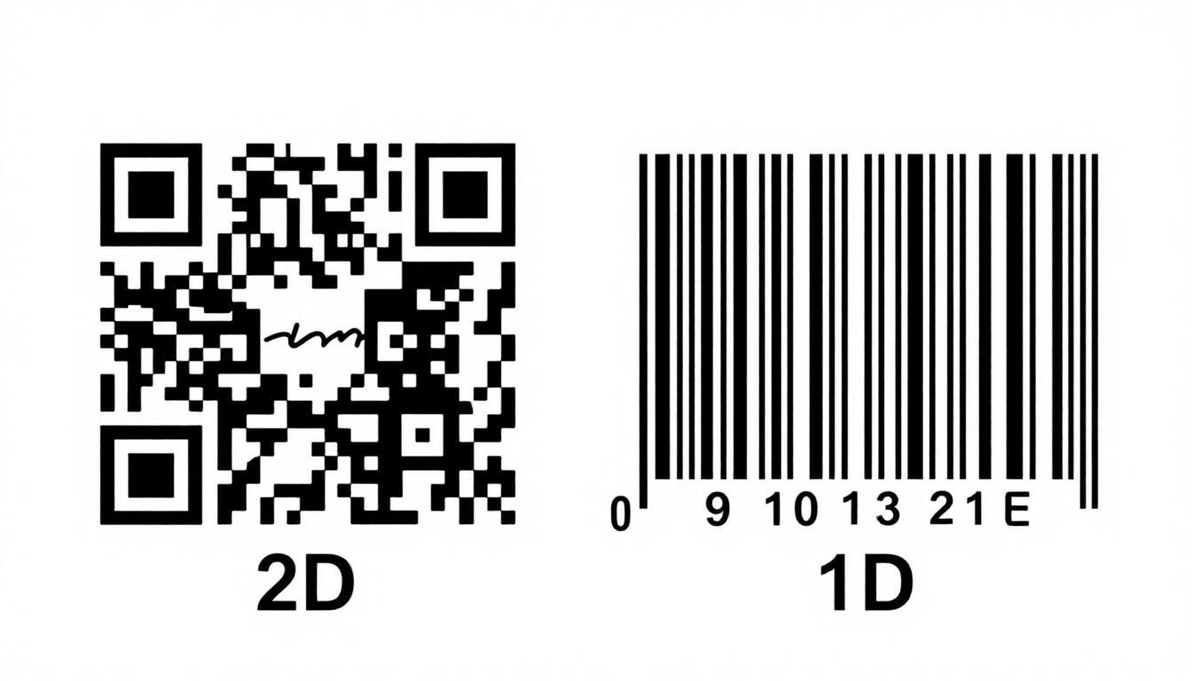 Разница между 1D и 2D кодами