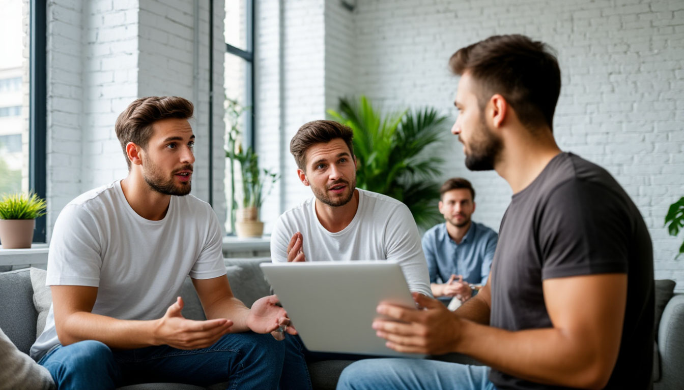 Пример цветовой схемы приложения