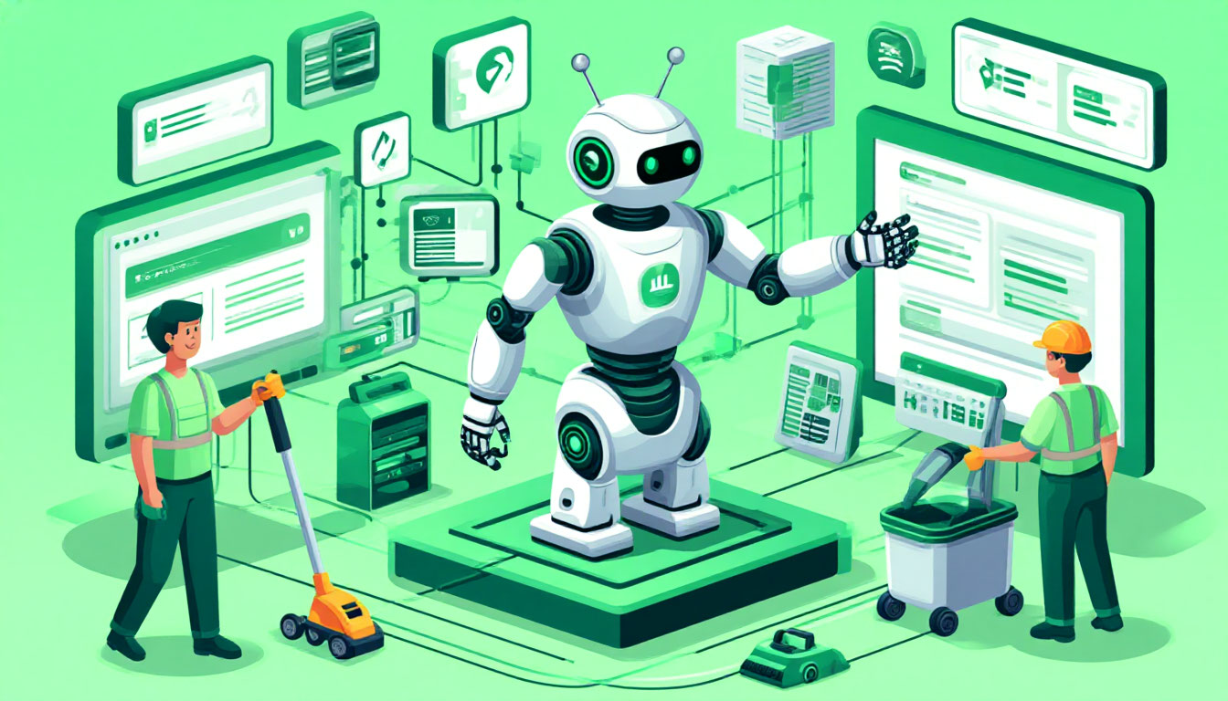 Service Desk интерфейс меню сообщений 