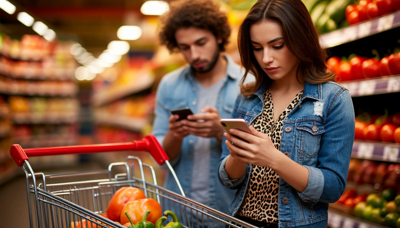 Нарушения ценников в магазине