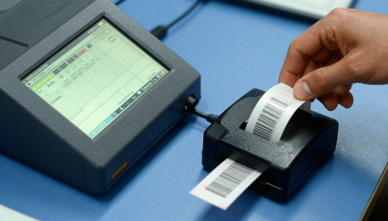 Калибровка мобильного принтера