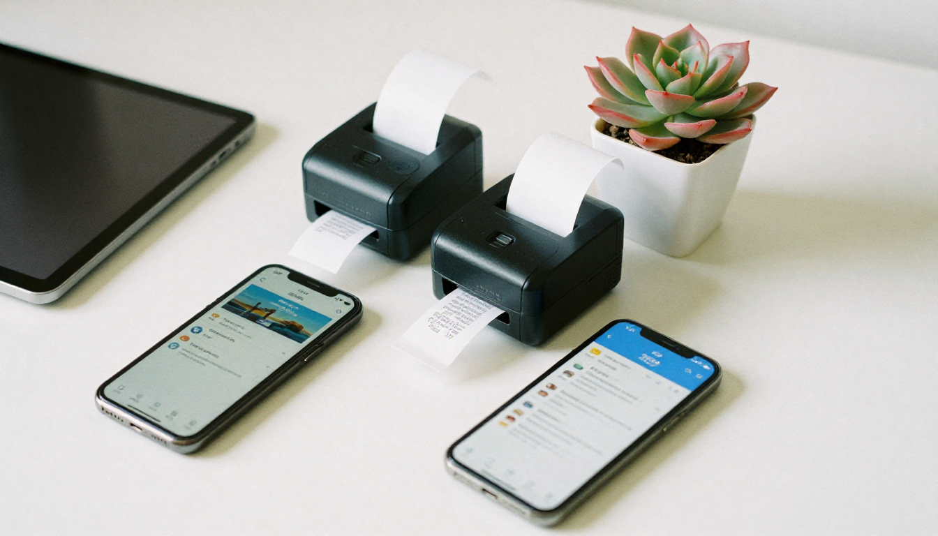 Настройка печати через приложение HP Smart