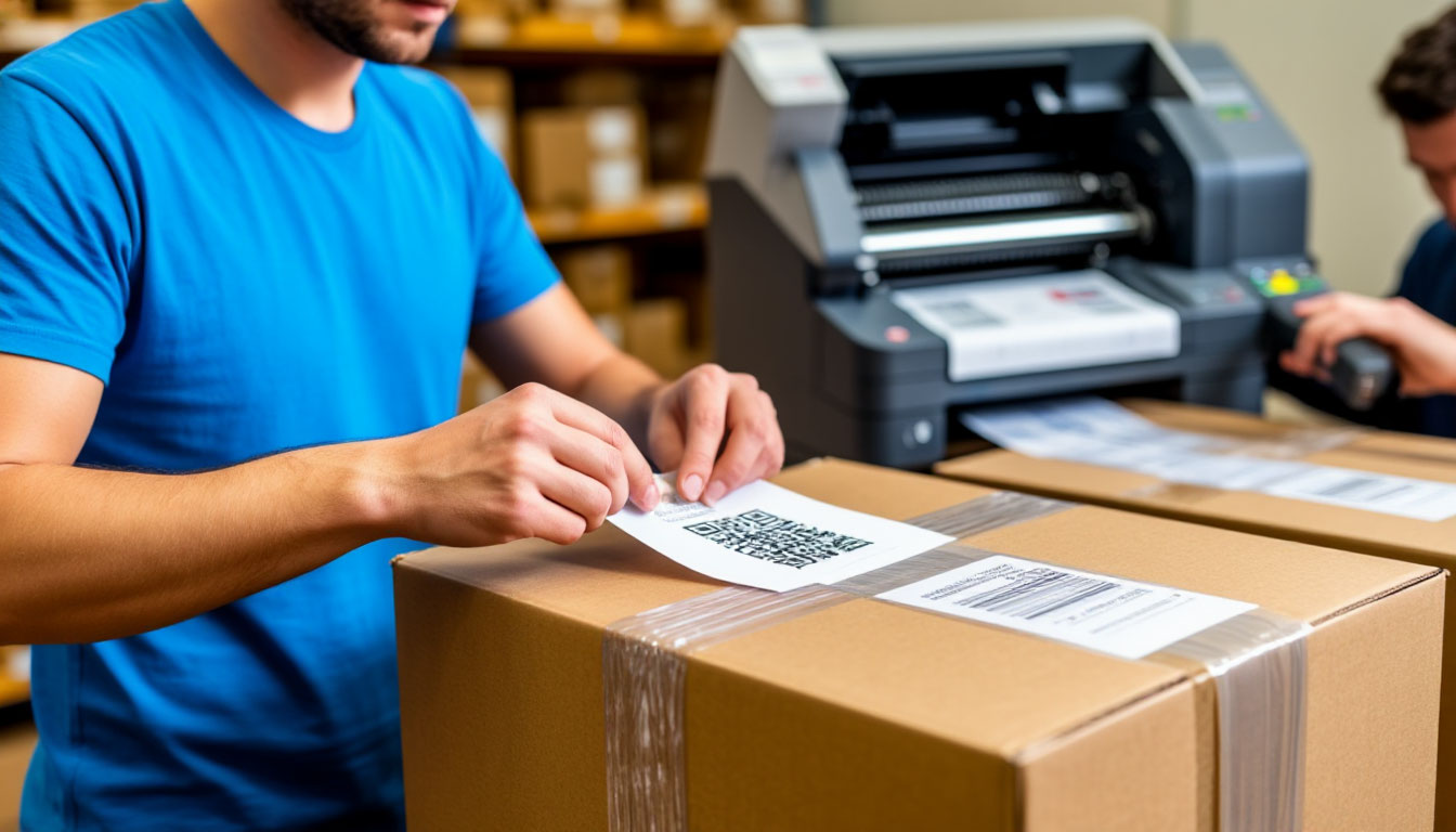 Сканирование товаров на складе