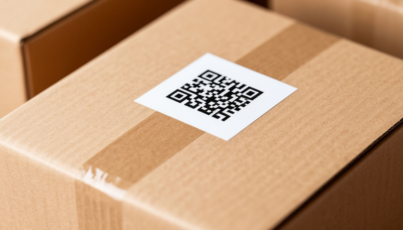 Пример повреждённого кода на упаковке