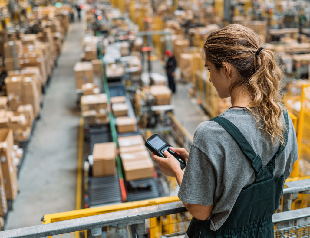 Проведение инвентаризации с терминалом сбора данных