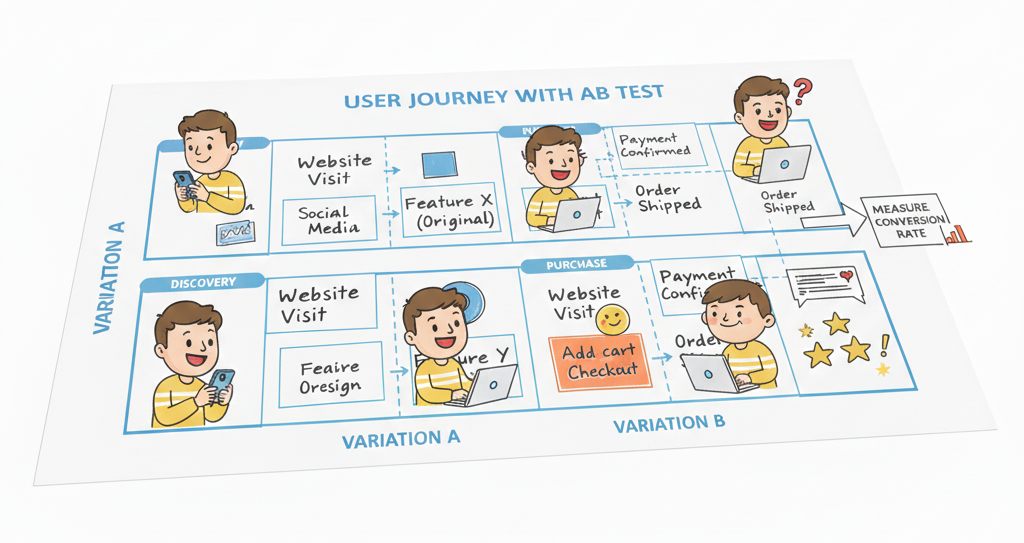 Пример карты пути пользователя