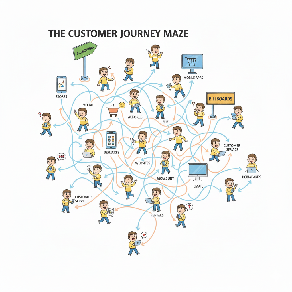 Пример визуализации пути пользователя