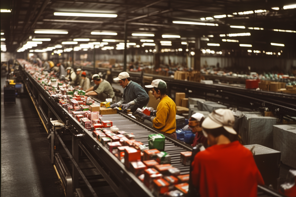 webmastercleverence_a_long_conveyor_with_the_same_cheap_goods_a_e9c2a1bf-a661-483c-a063-3780d9142bc6.png